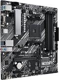ASUS Prime A520M-A II/CSM AMD AM4 (3e génération Ryzen) Carte mère Commerciale microATX (mémoire ECC, Prise en Charge M.2, Ethernet 1 Go, DP/HDMI 2.1/D-Sub, 4K @ 60 Hz, USB 3.2 Gen1Type-A, ARGBheader - 3