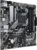 Vista 3 de ASUS Prime A520M-A II/CSM AMD AM4 (3ª generación Ryzen) placa base comercial microATX