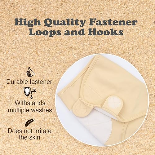 Miniatura 75 de Pañales para bebés prematuros de 4 a 7 libras, paquete de 3 sacos de dormir para bebés prematuros, algodón orgánico, saco de dormir prematuro