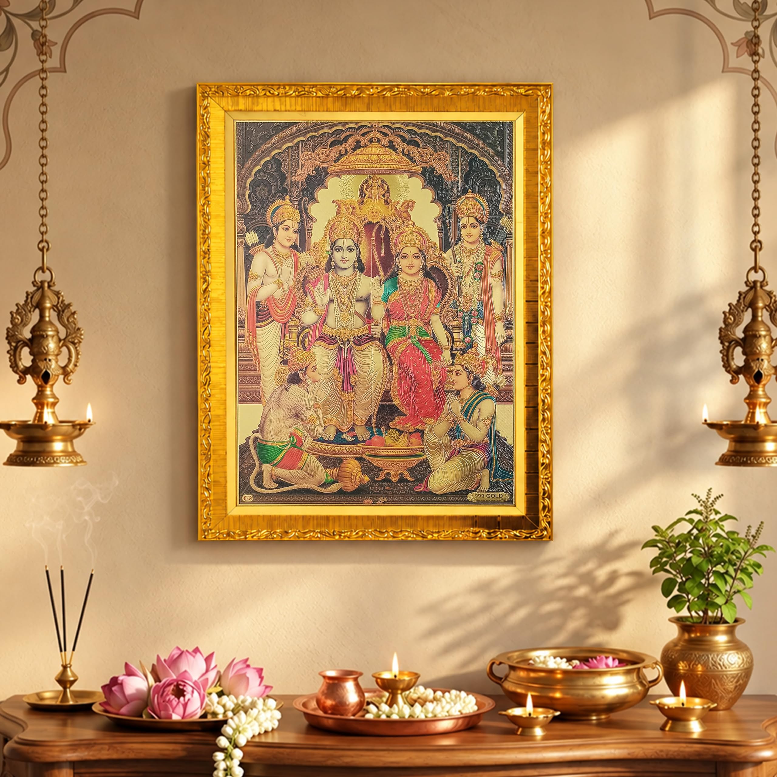 Ashta Lakshmi Photo Frame - Divine Home Decor -12