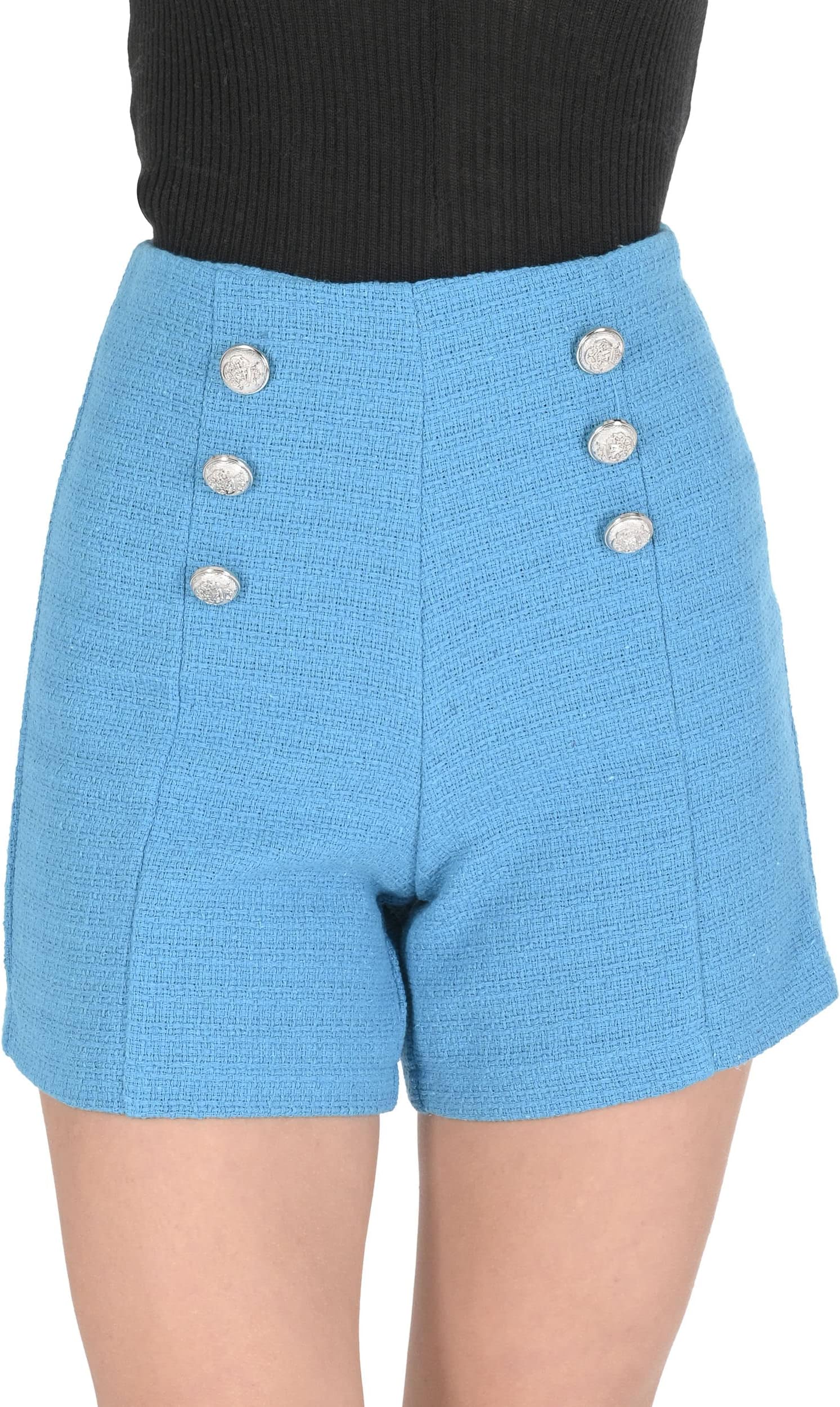 19V69 ITALIAwomens Short Anella Bianco Tess. Chanel Unito Swim Trunks