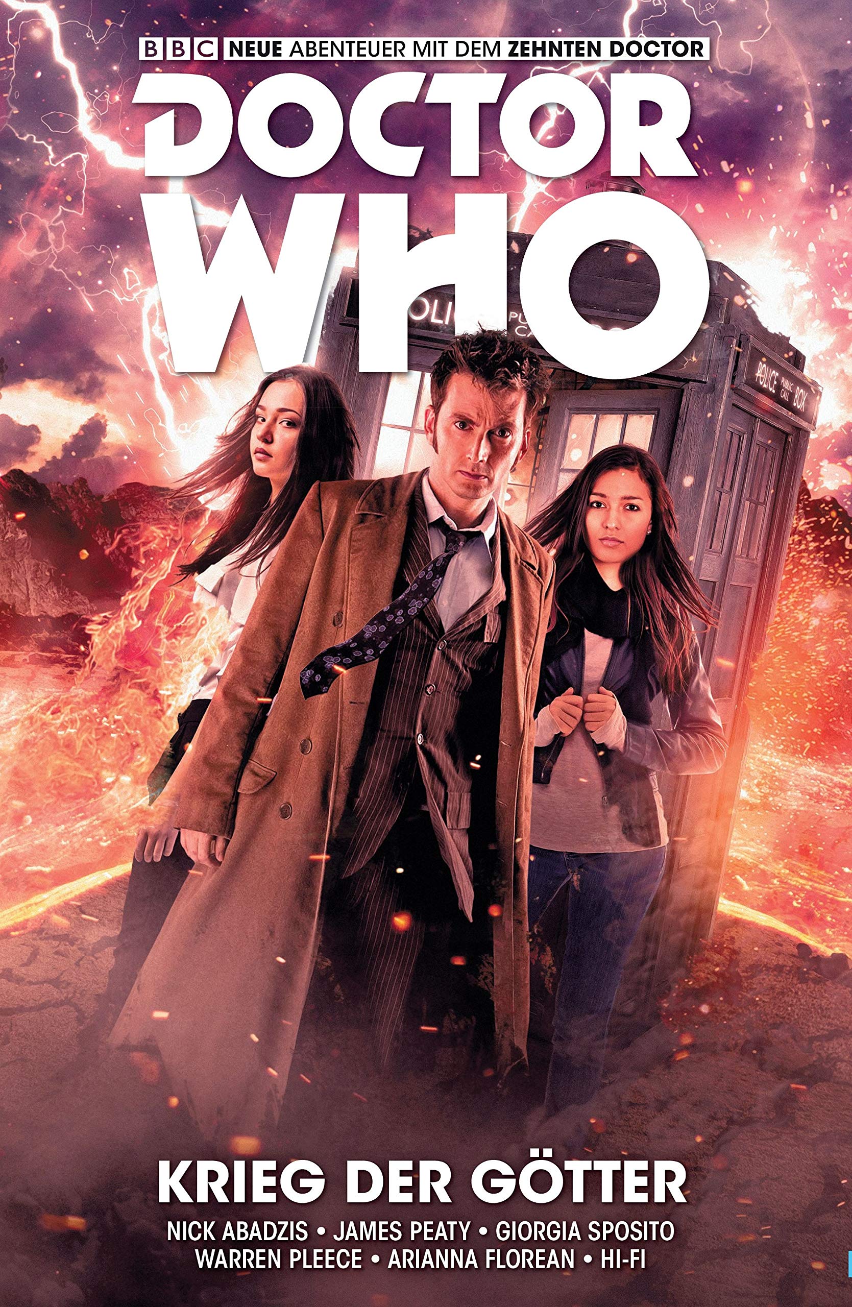 Doctor Who - Der zehnte Doctor: Bd. 7: Krieg der Götter
