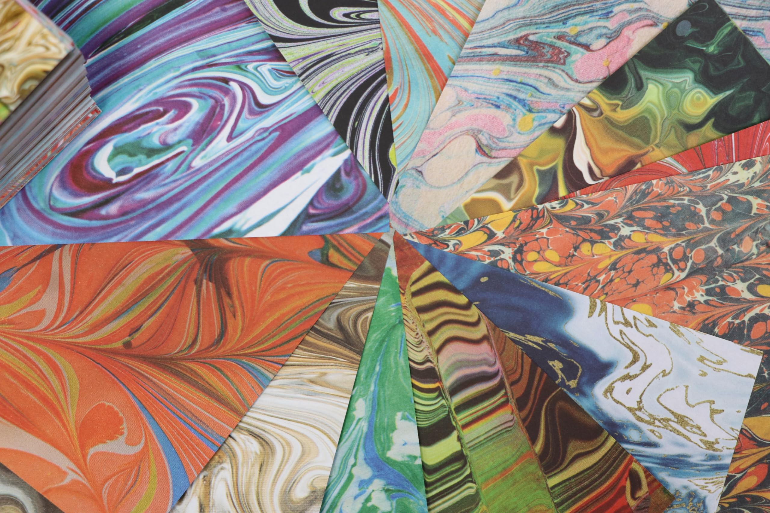 Origami Paper 500 sheets Marbled Patterns 4" (10 cm)