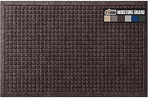 Gorilla Grip Ultra Absorbent Grid Rug Moisture Guard, Absorbs 1.7 Cups Water,...