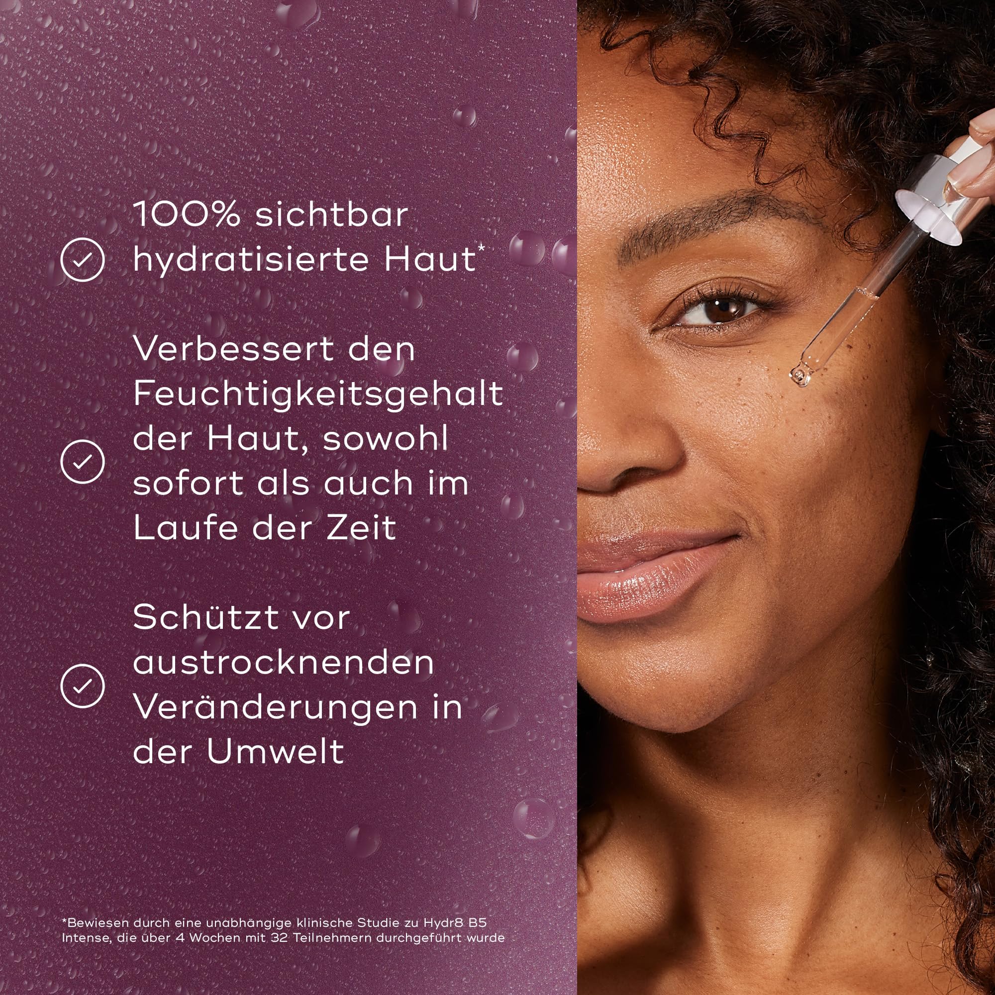 Medik8 Hydr8 B5 Intense - Aufgeladene, mehrfach gewichtetes Hyaluronsäure-Serum - Wirkt füllend, glättet & polstert die Haut auf - Ideal für normale bis trockene Hauttypen - 30ml
