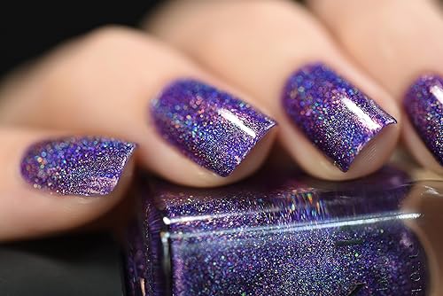 Miniatura 2041 de ILNP Madison Ave Esmalte de uñas holográfico metálico rosa antiguo