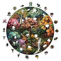 Iconic Puzzles - Sorgente Mistica, puzzle in legno 100% sostenibile