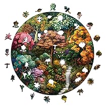 Iconic Puzzles – Sorgente Mistica, puzzle in legno 100% sostenibile, Regali per Bambini e Adulti, taglia M, 350 Pezzi