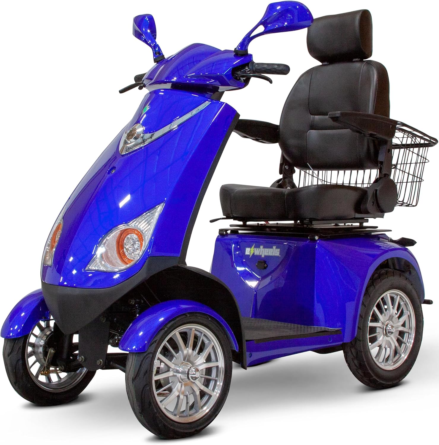 బ్లూ ఈవీల్స్ EW-72 రిక్రియేషనల్ మొబిలిటీ స్కూటర్, ముందు వైపు view