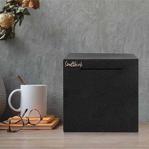 Miniatura 5 de Alcancía de contraseñas para adultos, caja de ahorros reutilizable, caja de dinero de acero inoxidable con cerradura de combinación, caja de ahorros