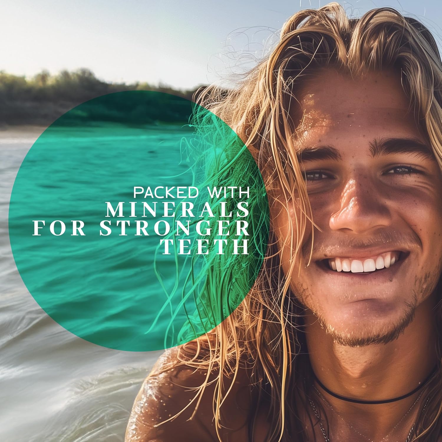 Vanman’s - Mint and Bone Tooth Powder Toothpaste - Remineralizing Tooth Powder with Cattle Bone Derived Hydroxyapatite, Bentonite Clay, Peppermint Oil and Baking Soda - 2.2 oz - Image 4