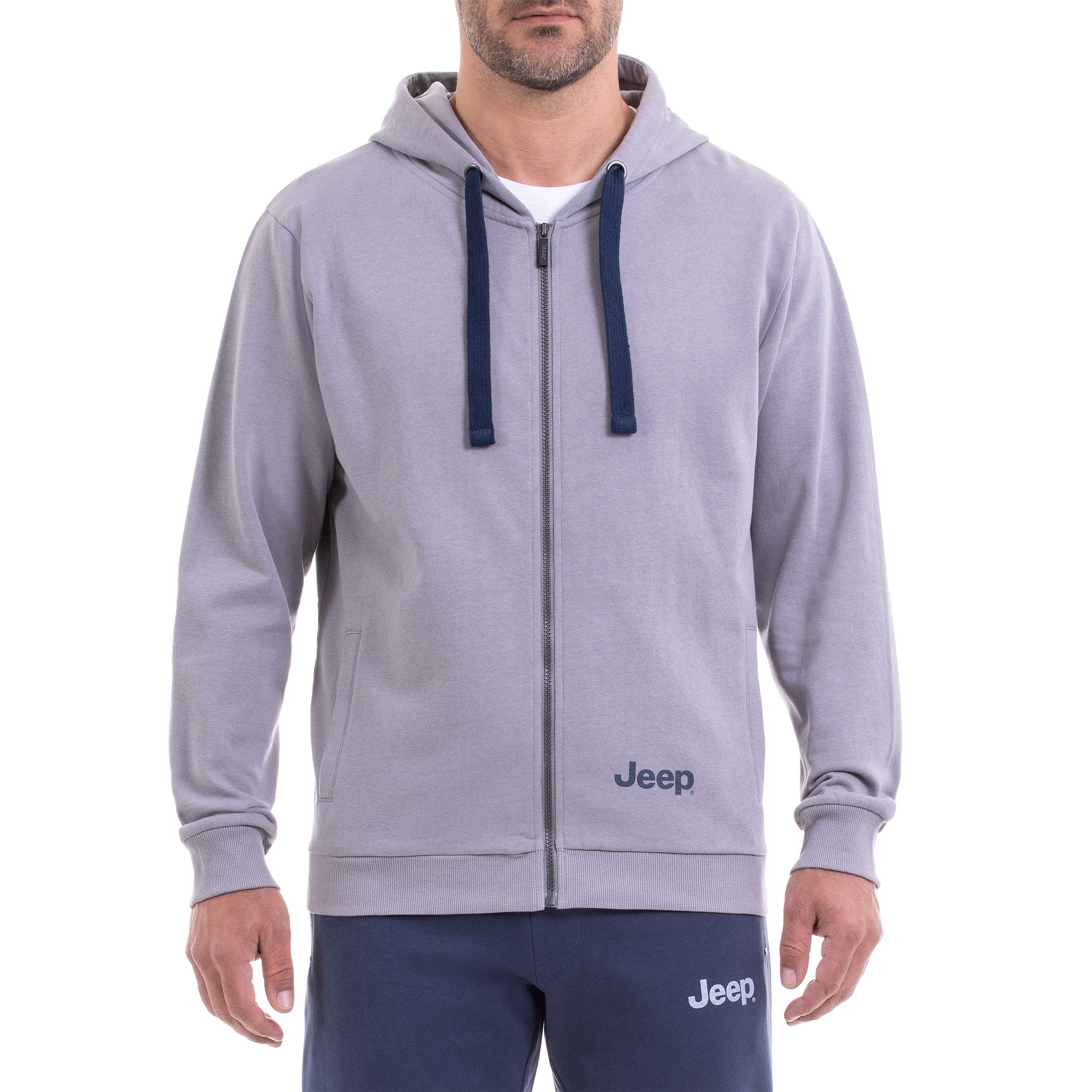 JeepMen's Invernale Per Con Cappuccio Regolabile E Cerniera Completa Con Stampa Stella Iconica Sulla Schiena Top