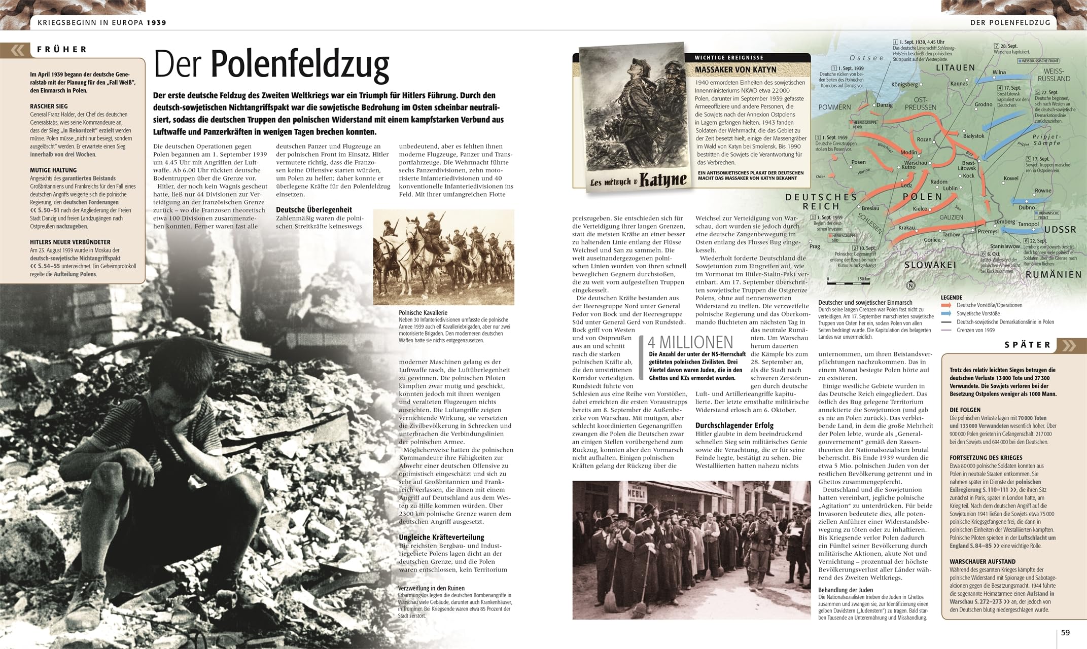 Der Zweite Weltkrieg: Die visuelle Geschichte. Deutsche Geschichte umfassend und im weltgeschichtlichen Zusammenhang beleuchtet