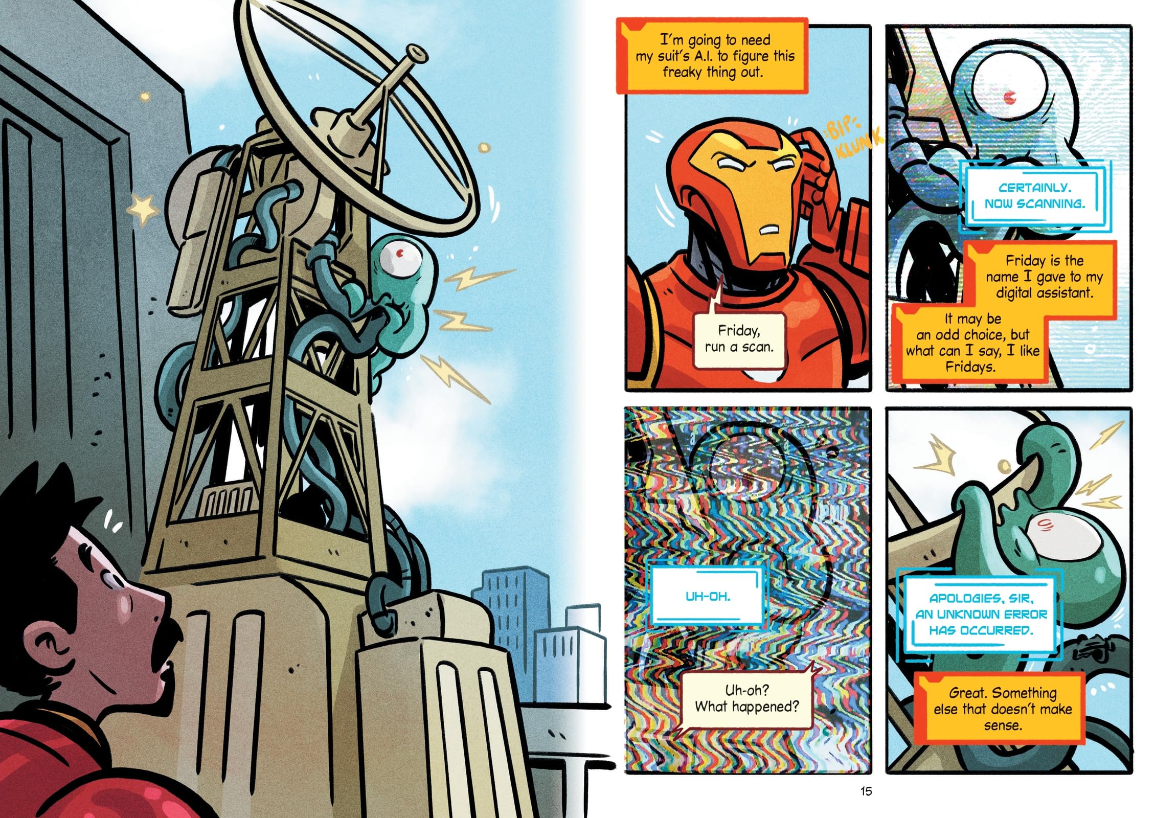 Iron Man: Something Strange! (A Mighty Marvel Team-Up) : An Original Graphic Novel: Volume 4