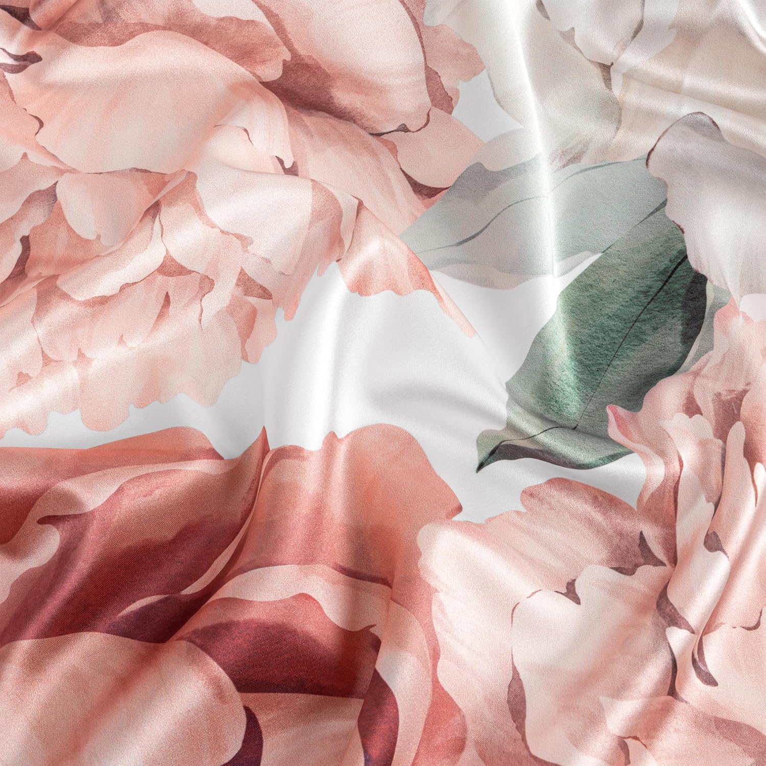 Sweet Jojo Designs Blush Pink Boho Shabby Chic Floral Girl Baby Satin Fitted Crib Sheet Infant Newborn Nursery Toddler Bed Room Standard Mattress Off White Ivory Bohemian Vintage Watercolor Peony