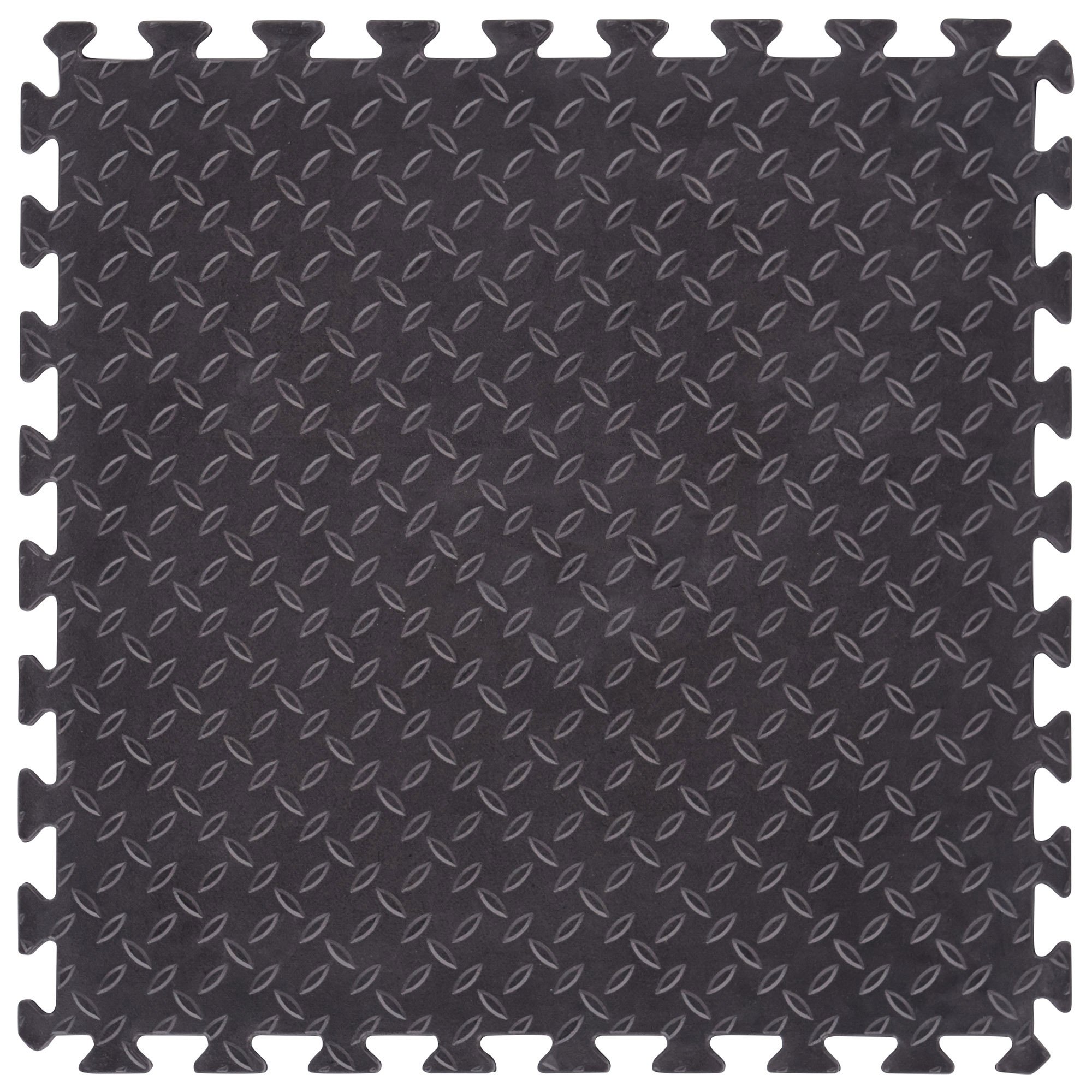 UNICOMFORT UC-IM2424M Anti Fatigue Mat, Black, Centre 60 x 60
