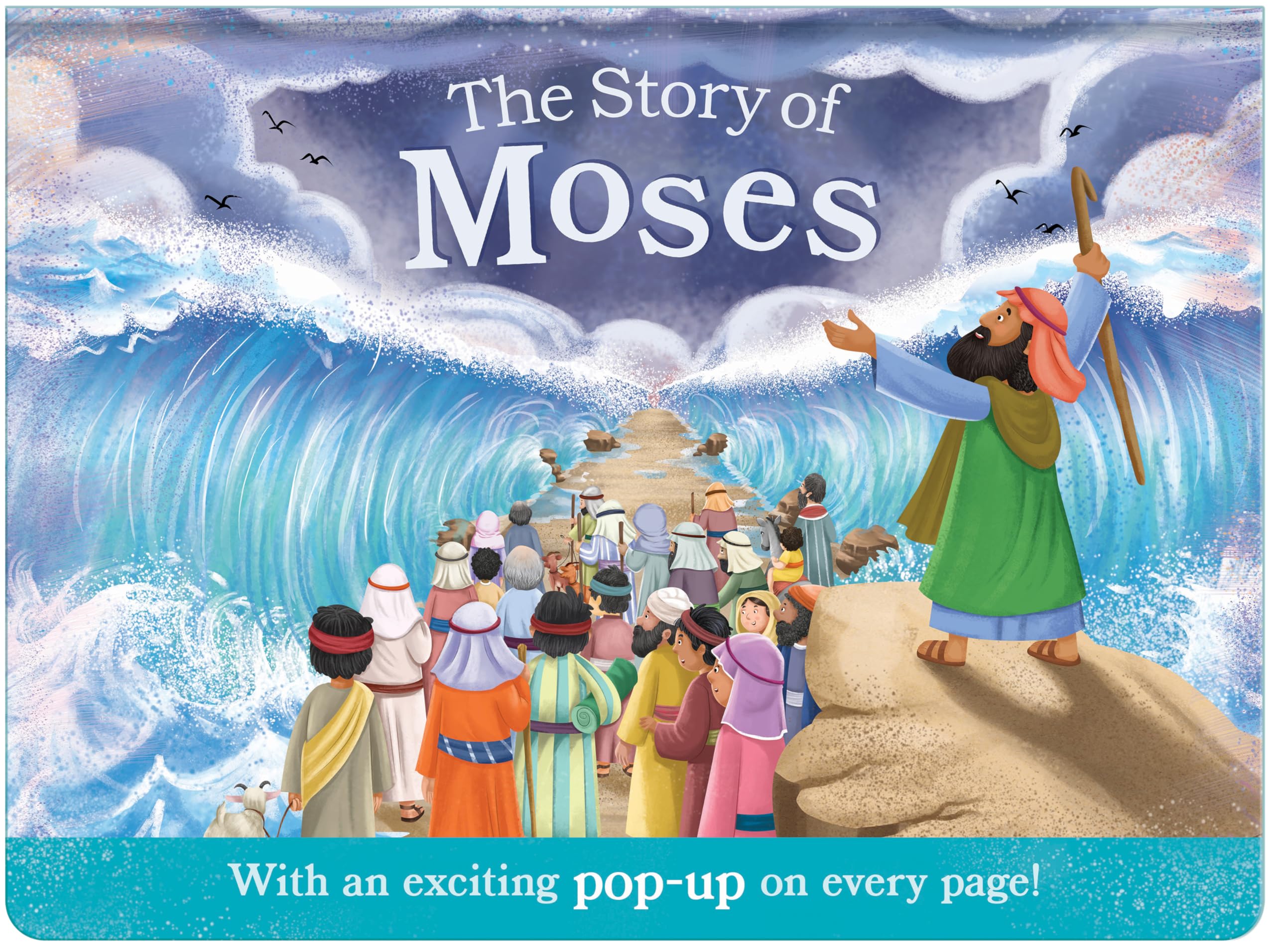 The Story of Moses by Laura Garner,  QBS - 9781835090473