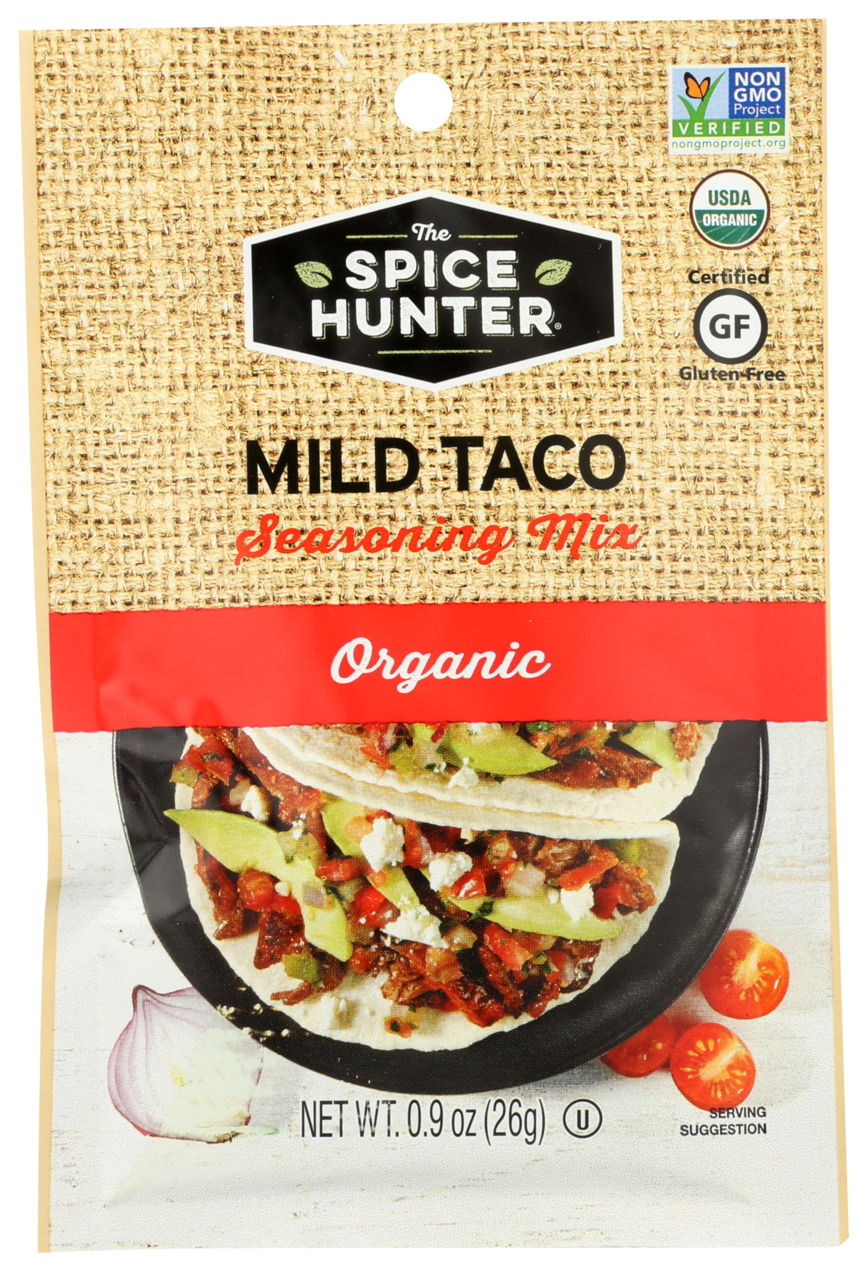 Spice Hunter Organic Seasoning Mix Mild Taco - 0.9 oz