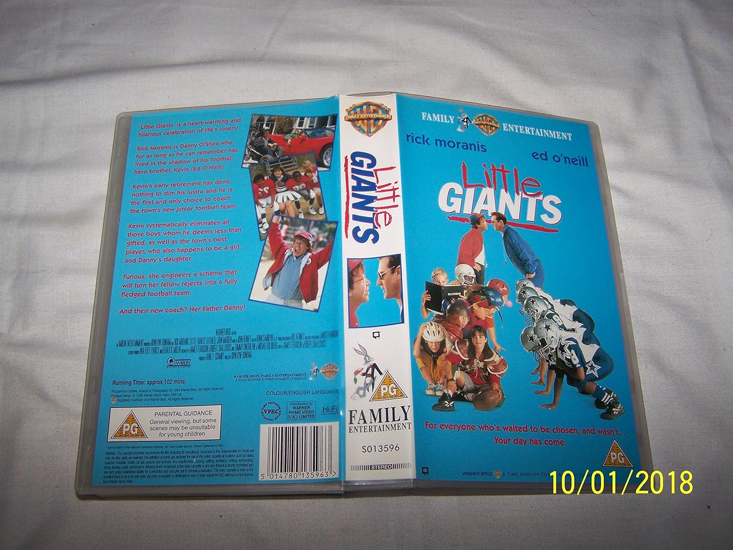 Little Giants [VHS] Rick Moranis, Ed O'Neill, Shawna