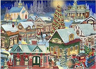 Ceaco - Classic Christmas - Christmas Village - 1000 Piece Jigsaw Puzzle