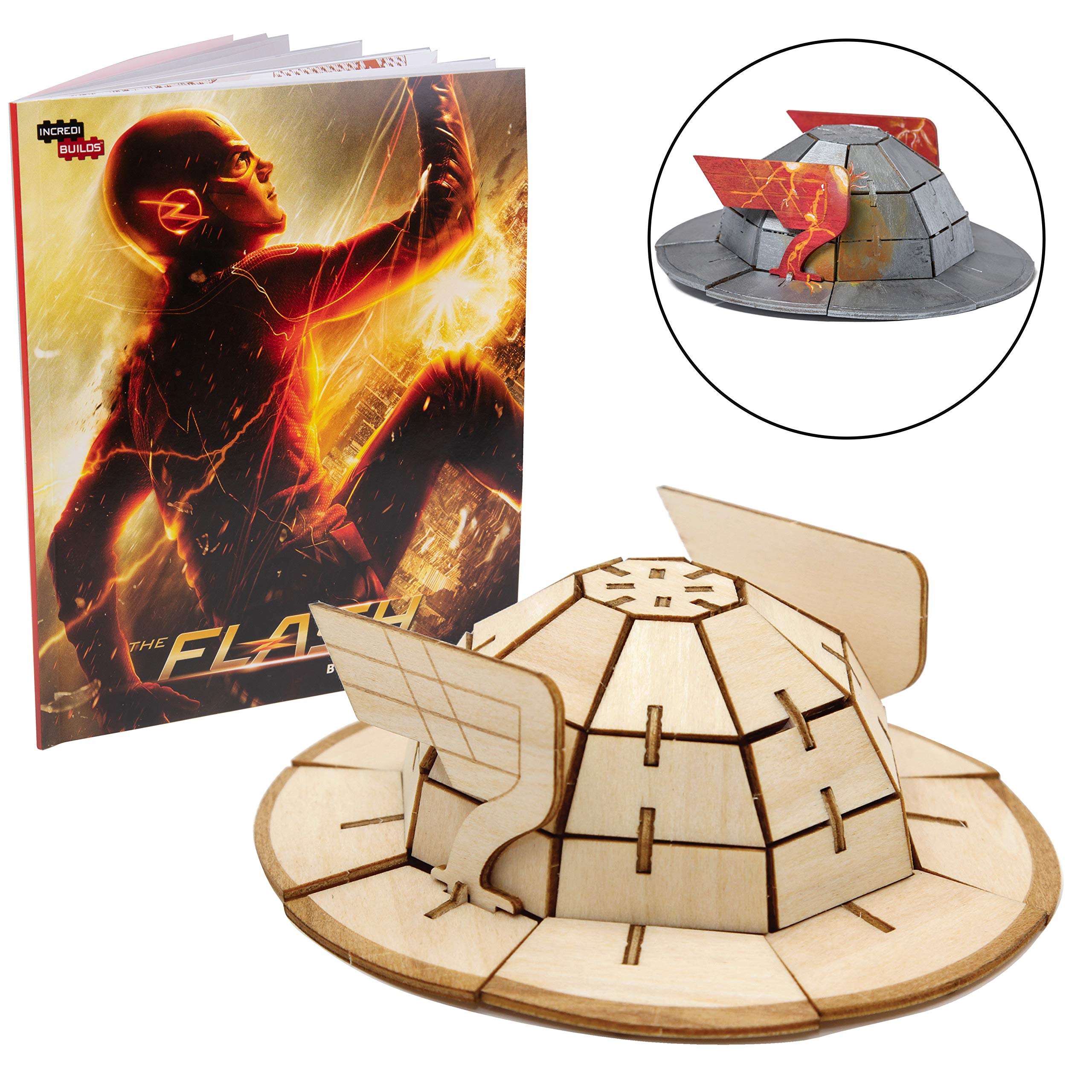 Amazon.com: DC Comics The Flash 3D Wood Puzzle & Model Figure Kit