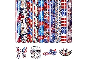 Tintnut 4th of July Patriotic American Flag HTV Vinyl Roll