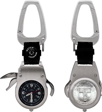 JFK Bicentennial Half Dollar Coin Multi-Tool Pocket Watch Compass