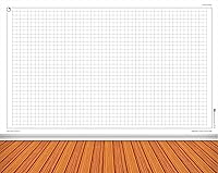 Vista 25 de Smarty Dots Graphing - Rejilla de borrado en seco de 2 pulgadas sin dejar rastro, flexible, sin dejar rastro, sin pegamento, ópticamente