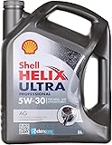 SHELL Motoröl 5W-30 Helix Motor Öl ACEA C3 API SN Ultra Professional AG 5L HELIX PRO AG 5L 5W-30