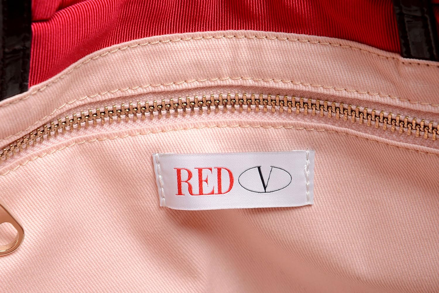 Miniatura 5 de Rojo Valentino Mujer True lazos rojos decorado bolso de hombro bolsa