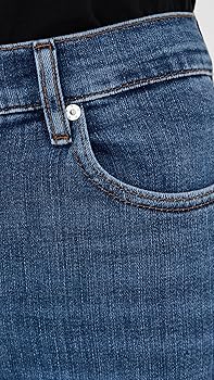 パンツ FRAME Women Straight Pants 1007105DE Blue FRAME Women's Le Sleek Straight Jeans, Marsa, Blue, 23 at