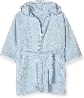 Italbaby - Albornoz de rizo para recién nacidos, 6-18 meses, color azul, 550 g