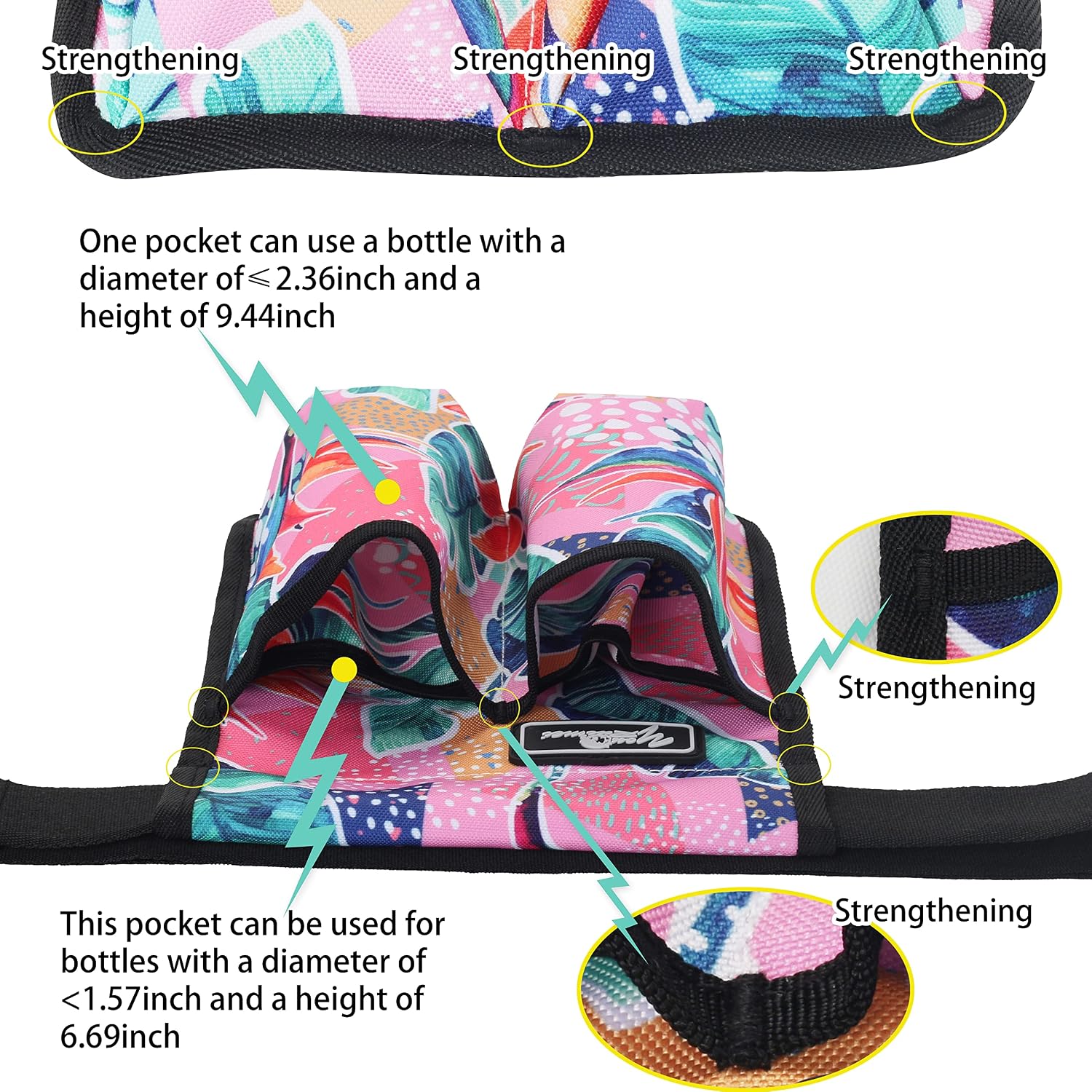 Massage Bottle Bag assage Oil Bag Massage Therapist Holster Massage Lotion Holster Massage Oil Holster (YR2KD-BaJY） image 2