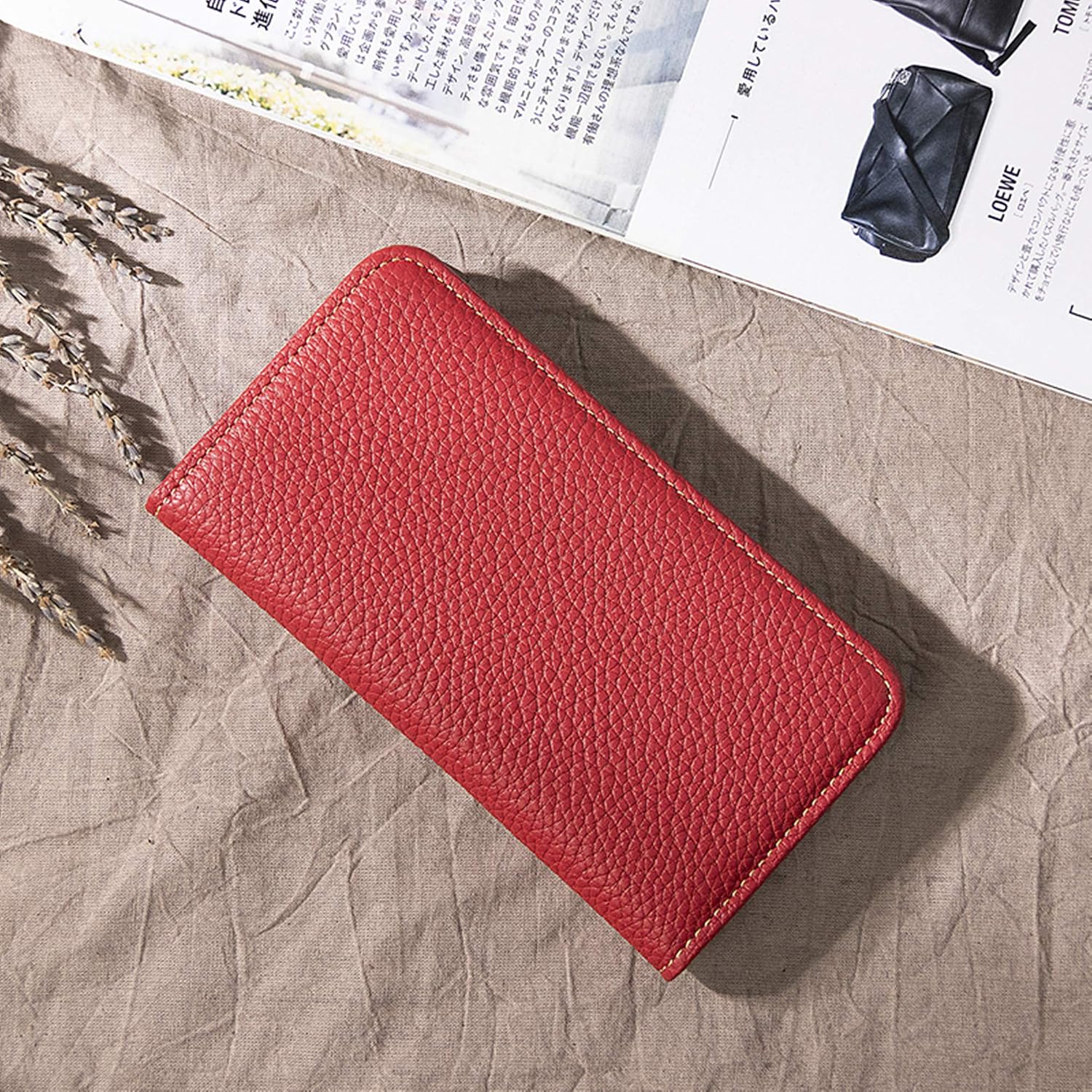 HANATORA iPhone Shrink Calf Leather Notebook Type