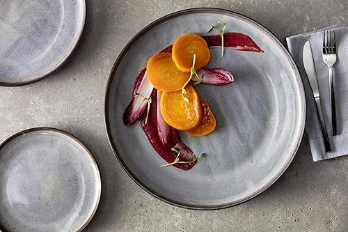 Miniatura 2 de Fortessa Northern Lights - Juego de vajilla de cerámica de 16 piezas, servicio para 4, limo