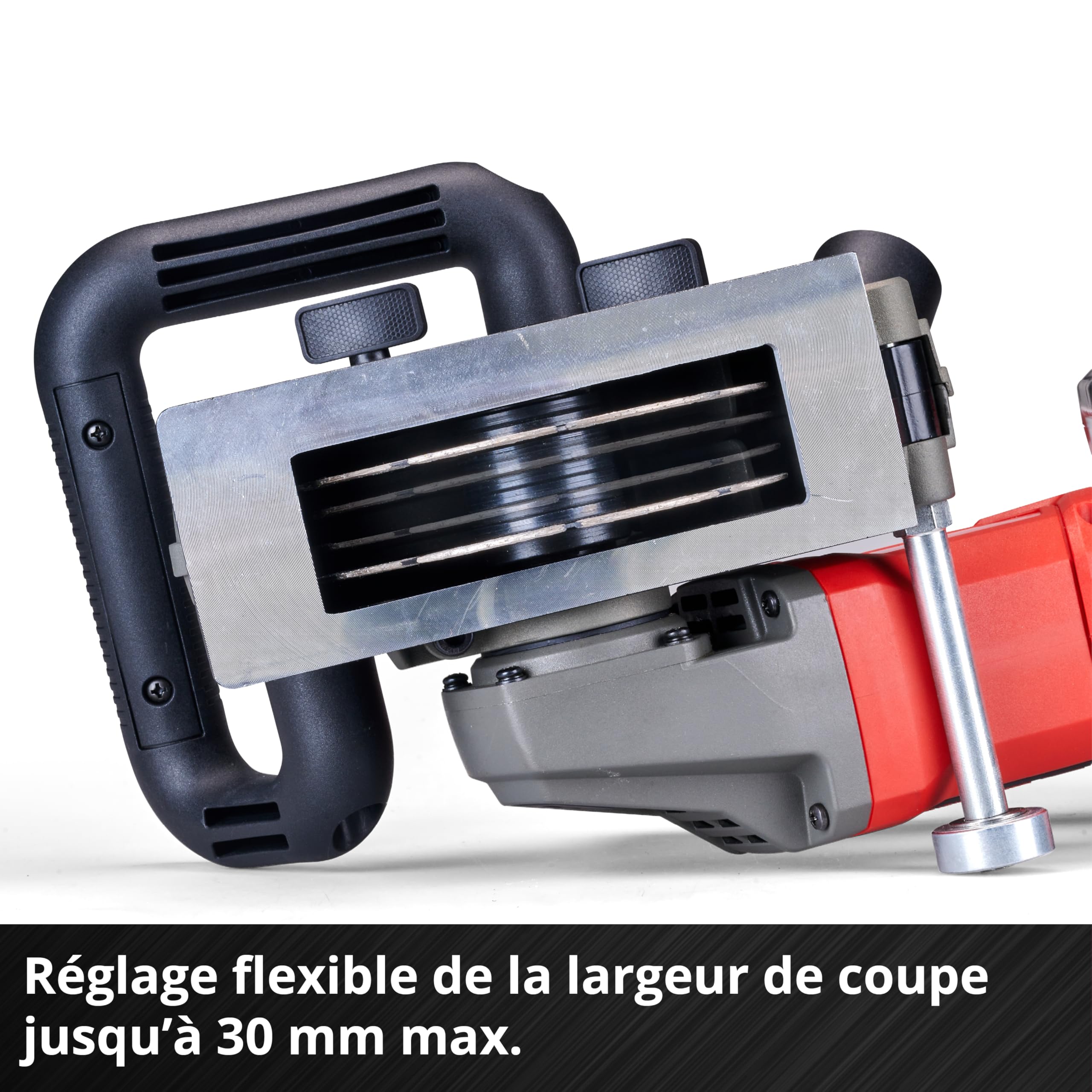 Einhell Professional Rainureuse sans fil TP-MA 36/30 Li BL-Solo Power X-Change (36 V, 1500 W, largeur et profondeur de coupe jusqu’à 30 mm, avec 2 disques de coupe diamant)