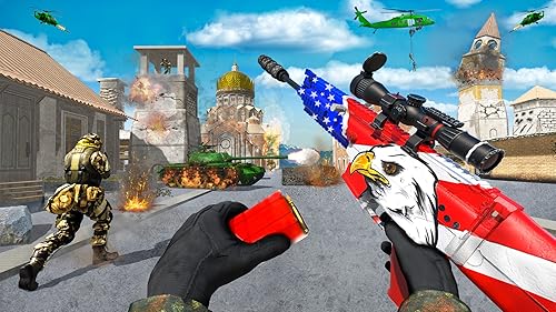 Jogos de tiro: Jogos de armas - PvP Commando Shooters Modern Ops Battle