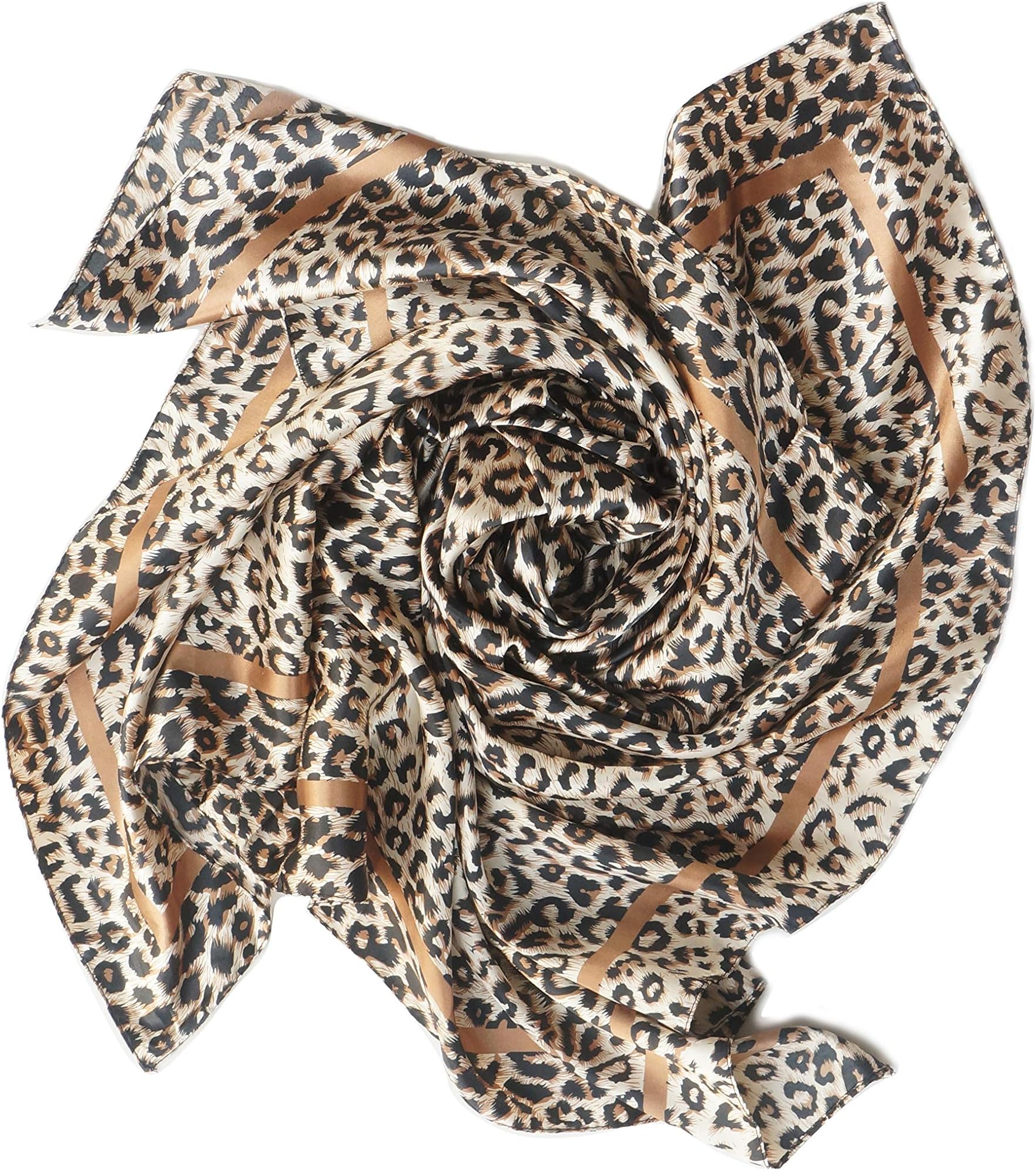 NotherSquare Silk Feeling Scarf for Hair Wrapping at Night, Silk Hair Wrap for Sleeping, Satin Head Scarfs for Women