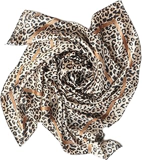 Square Silk Feeling Scarf for Hair Wrapping at Night, Silk Hair Wrap for Sleeping, Satin Head Scarfs for Women