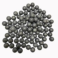 Vista 1 de Alien Play Bolas de aluminio calibre 43 de 100 x 0.43, munición de alú, 0.06 onzas, bolas sólidas para entrenamiento y práctica de objetivos, aptas