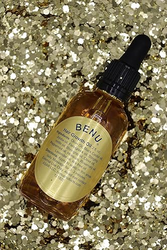 Miniatura 5 de Benu Aceite para el crecimiento del cabello, 100% natural para la pérdida y el crecimiento del cabello