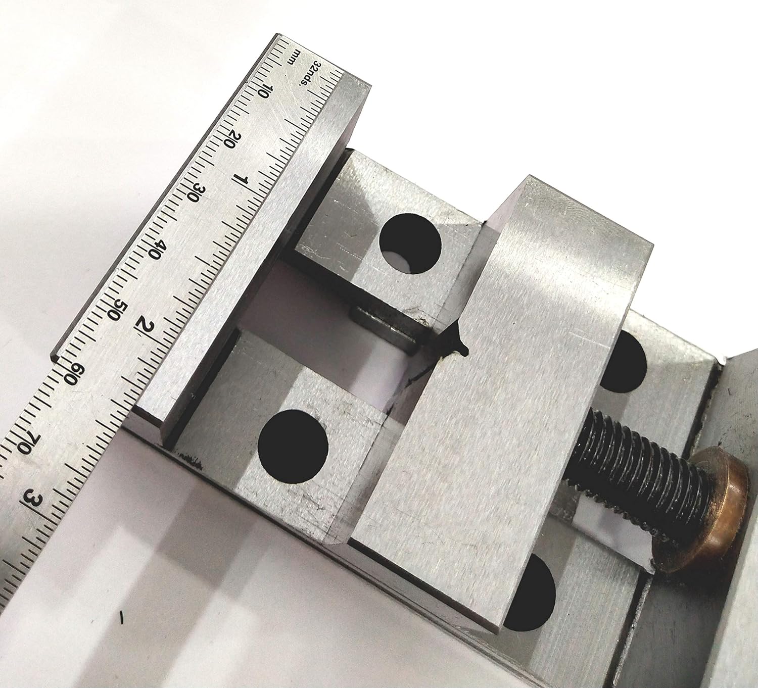 Jaw Width 60 Mm Grinding Steel Toolmaker Vise Vice -hardened & Ground Finish-fits Vertical Slide