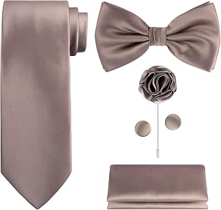 Tie 5pcs Boys Taupe Tie