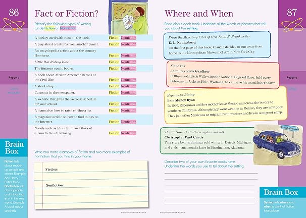 Brain Quest Workbook: Grade 4