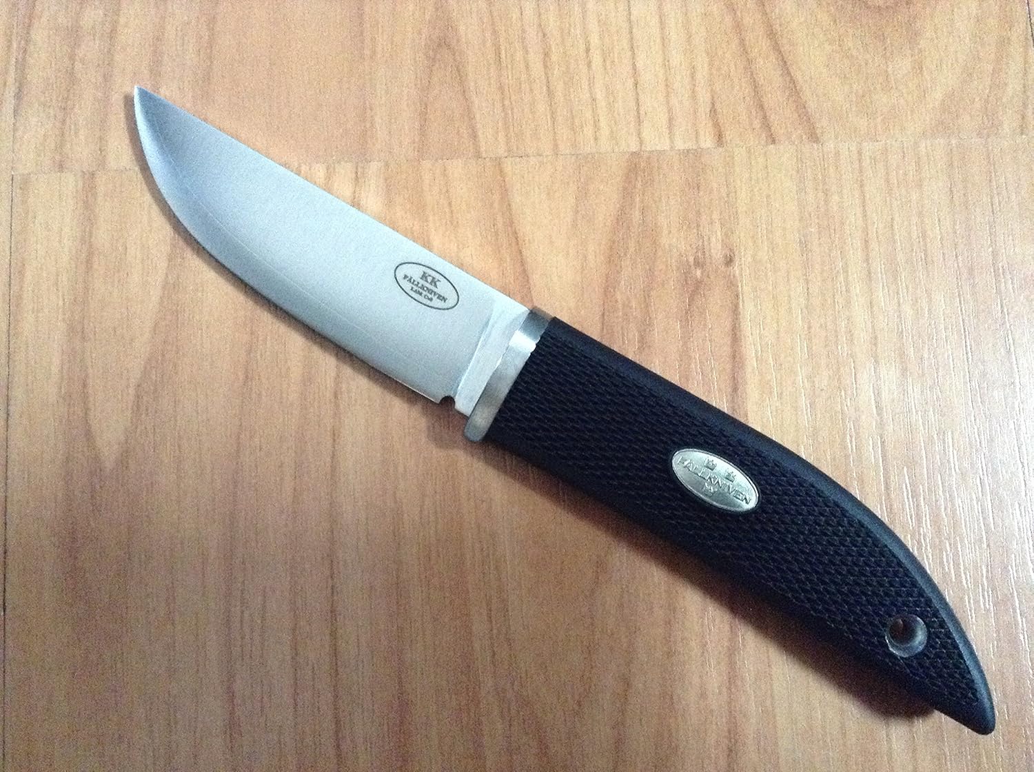 Fallkniven KKLz Fine Edge Fixed Blade Knife, Black