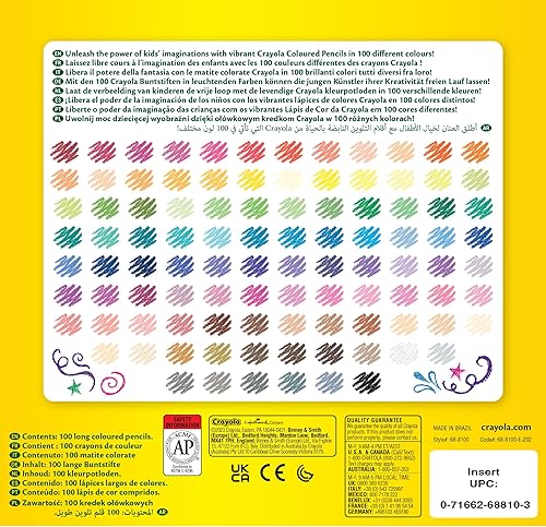 Miniatura 7 de Crayola Set de lápices de colores para adultos regalo 100 unidades