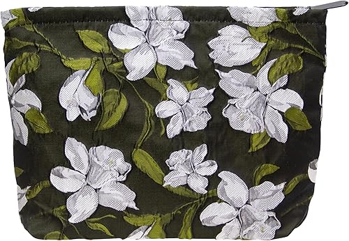 Miniatura 6 de PAZIMIIK Bolsas de maquillaje para monedero, bolsa de cosméticos con cremallera, Algodón Margarita Beige, Margarita