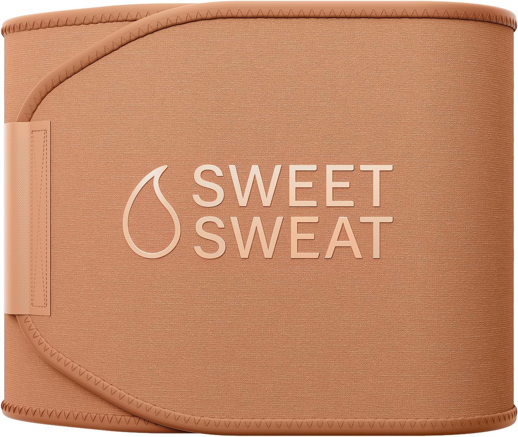 Sweet Sweat Waist Trimmer Toned Series - Premium Sweat Enhancing Fitness Belt for Women & Men - 5 Adjustable Sizes