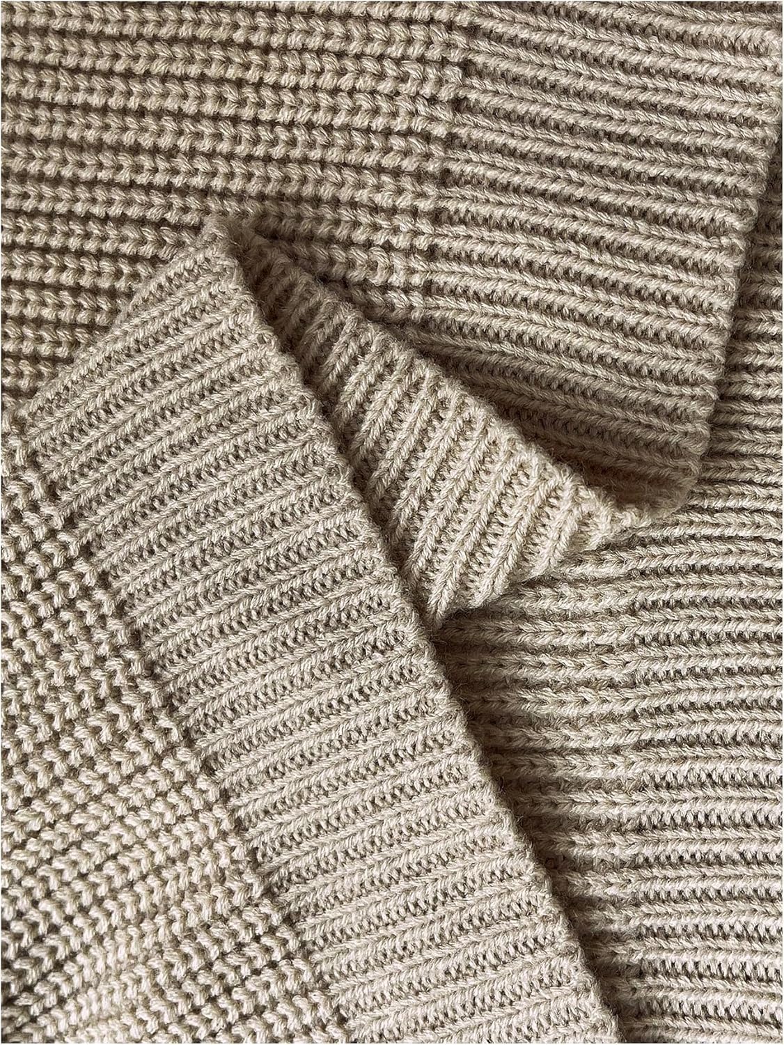 Women's Plus Size Butterfly Sweater Embroidery Long Sleeve Pullover Sweater Crew Neck Knit Tops - Image 5