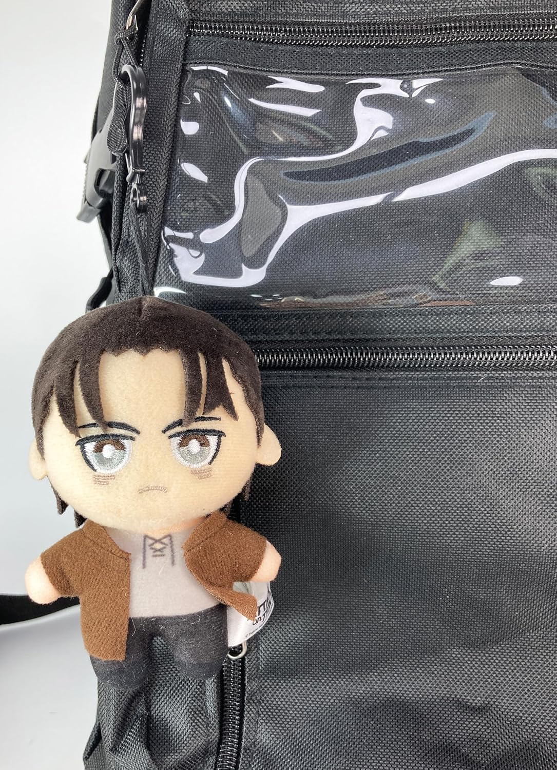 Great Eastern Entertainment Attack On Titan - Eren Yeager Mini Plush w/Hook Spring 4.5" H